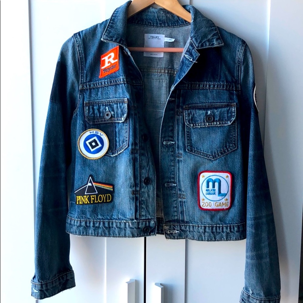 NWOT Ron Herman, Talley Brand, Patch, Denim Jacket